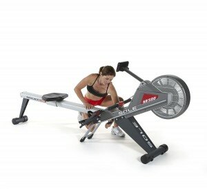 Rowing Machines with Air Resistance