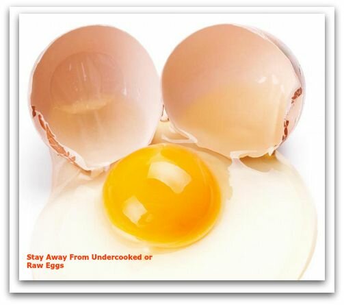 Stay Away From Undercooked or Raw Eggs