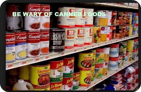 Be Wary of Canned Foods