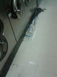 Dirty Floors at My Local Laundry