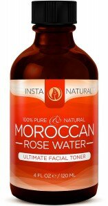 InstaNatural Pure & Natural Moroccan Rose Water Facial Toner