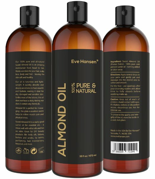 Eve Hansen Sweet Almond Oil