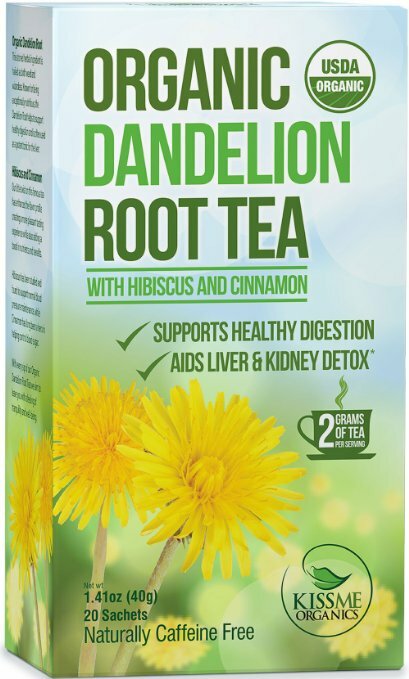 Kiss Me Organics Dandelion Root Tea