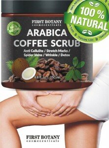 100% Natural Arabica Coffee Scrub From First Botany Cosmeceuticals