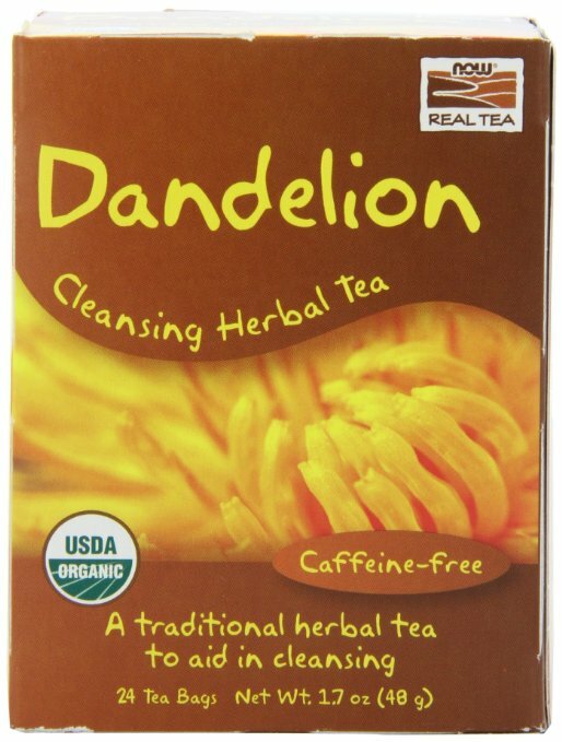 Dandelion Now Foods Tea Bags
