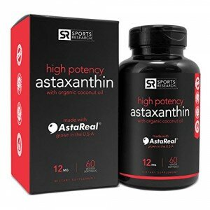 Sports Research Astaxanthin with Organic Coconut Oil